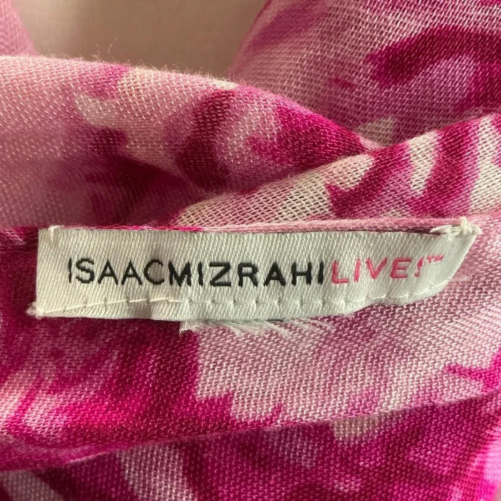 ISAAC MIZRAHI LIVE! Floral Scarf - Picture 2 of 6